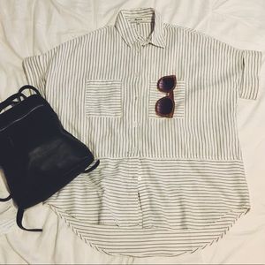 Flannel Courier Shirt in Stripe